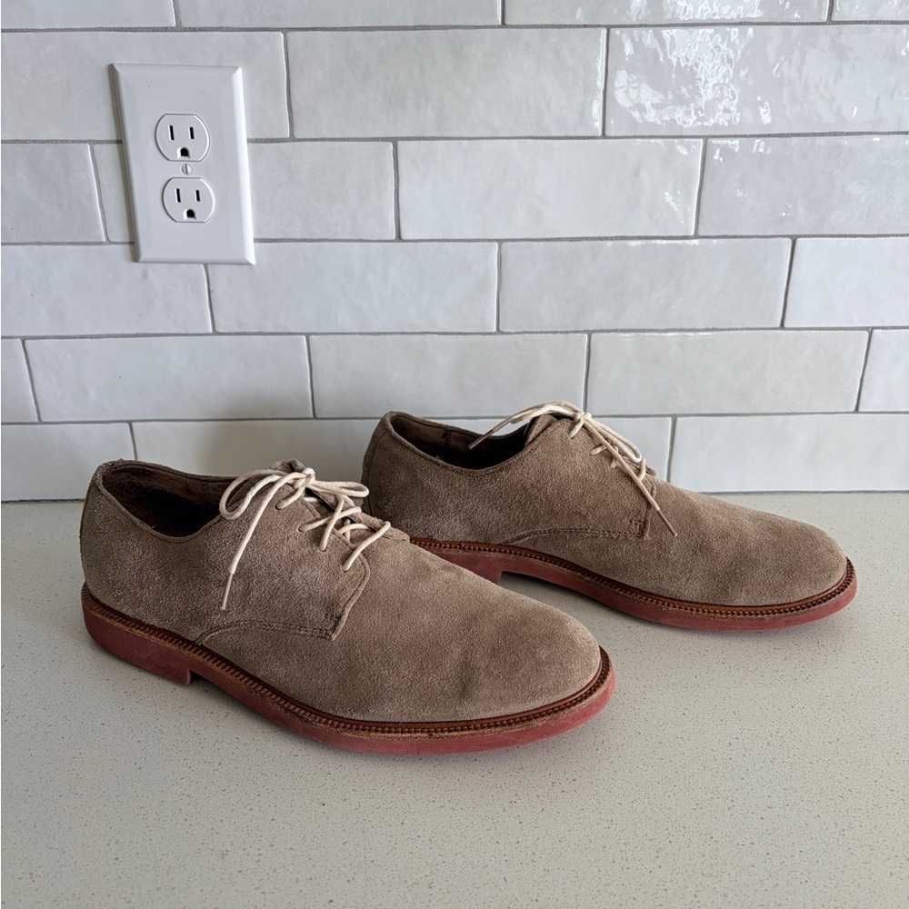 Polo Ralph Lauren Men’s Tan Suede Oxfords